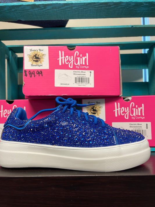 Bedazzled Electric Blue